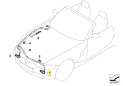 BMW OE Bmw z4 e85 roadster e86 coupe original left lamp sprayer nozzle