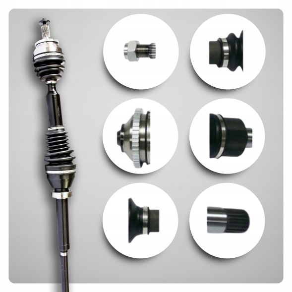 BRV  Half axle right volvo xc90 and (275) 2.5 t awd automatic new