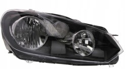 Polcar Volkswagen golf vi 08- headlight front lamp right european approval