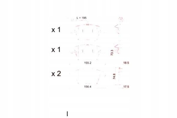 Zimmermann 109295339 ZIM Zim23746.175.1 brake pads. Vw t5 03- wheels 17 z + driver assistant #33
