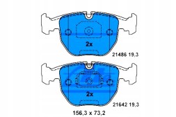 ATE Brake pads bmw front e39 11 95- ate + collision assistant #34