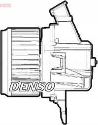 Denso DEA09208 Blower air supply fan dea09208 denso fiat