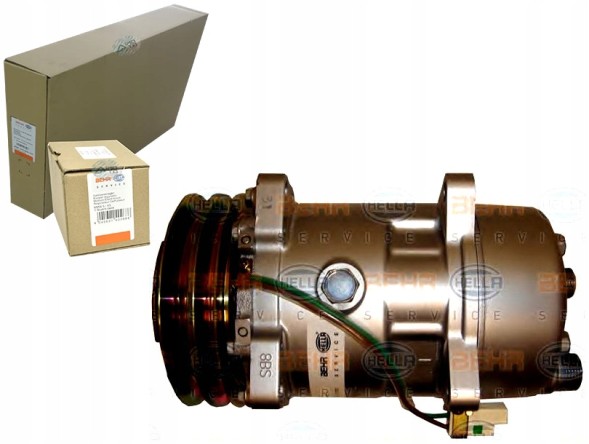 Behr Hella Service 8FK 351 117-031 BRH/GIFT Compressor air conditioning compressor [BEHR HELLA] + driver assistant #31