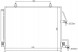 Nissens  Air conditioning condenser mitsubishi pajero iv 3.2d/3 + driver assistant #31