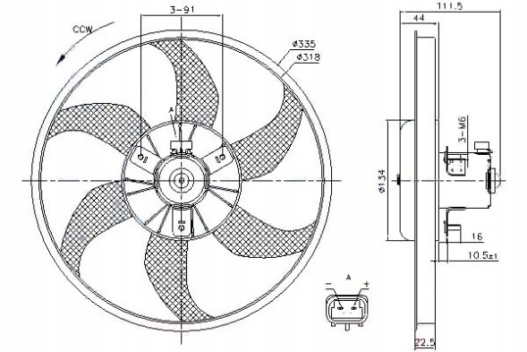 Nissens 85782/NIS Nissens radiator fan opel adam, corsa d, c + driver assistant #28