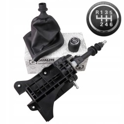 QP 46314090 + GC DUC 06- + GH BOX 6BL Gear shift lever + booth citroen jumper peugeot boxer 06- 6b