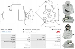 AS-PL S9063P Ford kuga 2.5; kuga 2.5; kuga 2.5 4x4; kuga 2.5 4x4; mondeo 2.5; mondeo tur