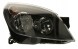 Abakus  Right headlight lamp opel astra h 03-12 depo