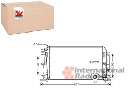 VAN Wezel 108817230 VAN Van58002271 mercedes engine cooler + driver assistant #33