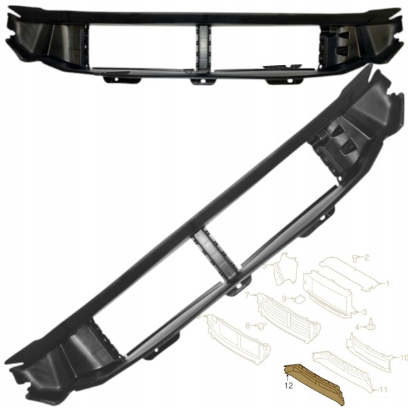 Mertt  Air steering wheel lower inlet louver roller shutter intake volvo xc90 ii 2018+