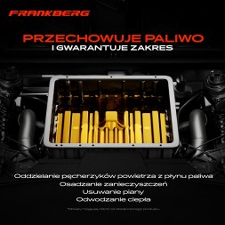 Frankberg 5481FB0039521 Frankberg fuel tank diesel 45l for kia rio ii hyundai 1.5l