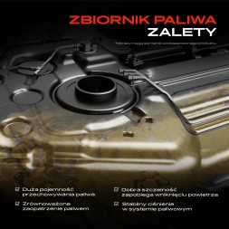 Frankberg 5481FB0039521 Frankberg fuel tank diesel 45l for kia rio ii hyundai 1.5l