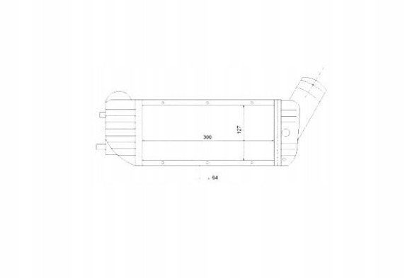 NRF  Intercooler citroen berlingo 2,0hdi 00- peugeot 30 + assistant collision #34