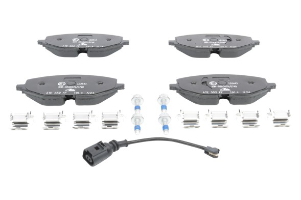 ATE 13.0470-2643.2 Ate brake pads. Skoda octavia iv 20- front
