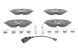 ATE 13.0470-2643.2 Ate brake pads. Skoda octavia iv 20- front