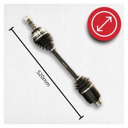 BRV Shaft left honda hr-v hrv (gh) 1.6 16v fwd new