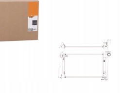 NRF  Nrf toyota water cooler avensis, corolla 02- nrf