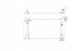NRF  Nrf toyota water cooler avensis, corolla 02- nrf