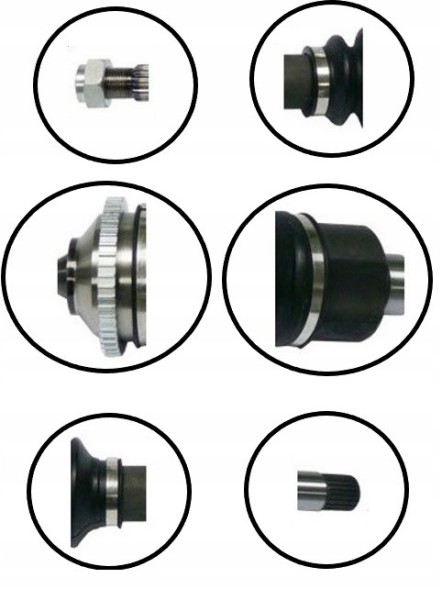 BRV A012G Front drive shaft front bmw x4 (f26) xdrive 20 and 28 and 35 and m 40 and new