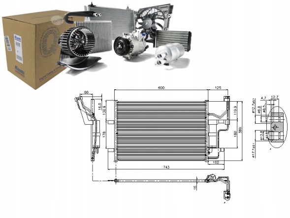 Nissens 86220444 NIS Nis94902 air conditioning cooler (with dehumidifier) maz + driver assistant #33