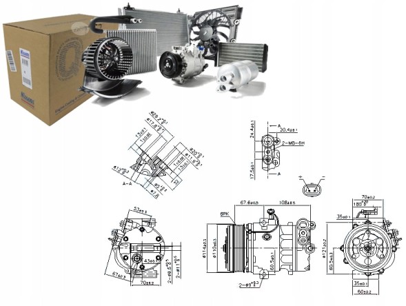 Nissens 890388 619 965_B compressor for climate.Opel agila a 00-