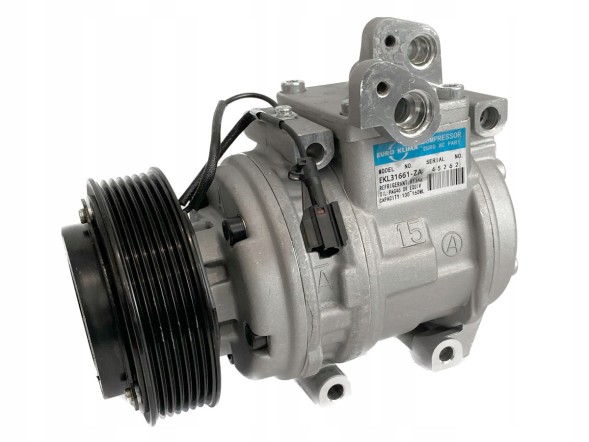 EURO KLIMA EKL31661-ZA, 16250-23500, 4K501-0129, 51-0231, 8634820, 8FK351273-441, 97701-3E050, P30013-1430, 1615017700, 1625023500, 12240-33300, 16150-17700, Compressor 1625023500 4k5010129 8fk351273441 977013e050 p300131430 ekl31661