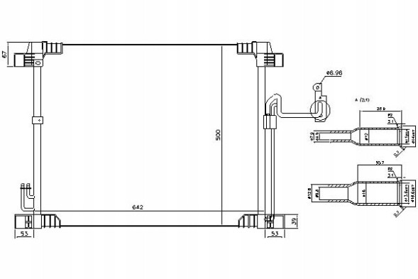 Nissens 86219793 NIS Nis940616 air conditioning cooler infiniti ex, fx, + driver assistant #33