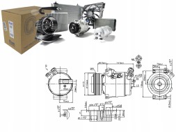 Nissens NIS89592(iMOTO) Air conditioning compressor opel astra g astra g class + driver's essential #37