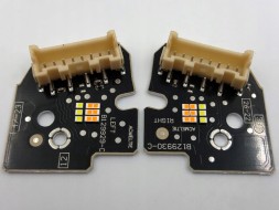 WOLLER H.169/196/45.+H.169/196/46. Tiles left right front light white headlight colors for vw mk8 golf viii