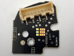 WOLLER H.169/196/45.+H.169/196/46. Tiles left right front light white headlight colors for vw mk8 golf viii