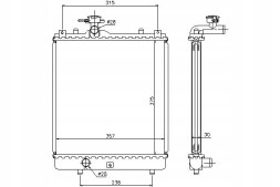 Nissens  Engine cooler suzuki ignis i 1.3/1.5 10.00-12. + Collision assistant #34