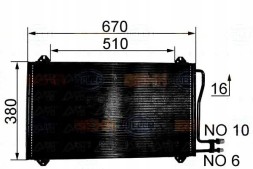 Behr Hella Service 85906872 BRH Brh8fc 351 037-161 condenser behr hella 9015000554 + driver assistant #33