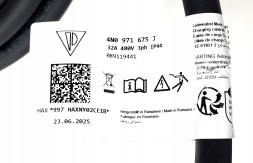 Volkswagen OE 4N0971675J Audi VW Skoda Cable charging cable vw audi 4n0971675j