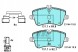 ATE PRO/13.0470-2727.2 ATE Ceramic brake pads mercedes c (cl203) c t + collision assistant #34