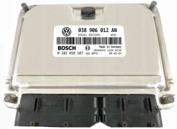 Volkswagen OE 038906012AN 0281010107 Computer ecu vw skoda 038906012an 0281010107 immo off