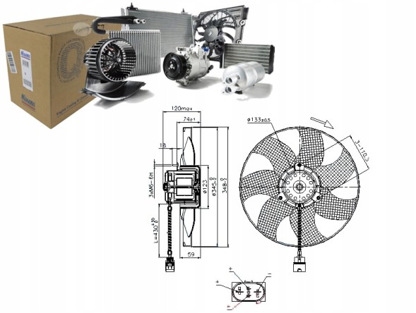 Nissens NIS85726(iMOTO) Vw new beetle 1.8 10.99-09.1 radiator fan + driver's essential #37