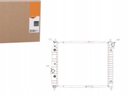NRF NRF53638(iMOTO) Chevrolet aveo / kalos daewoo k engine cooler + driver's essential #37