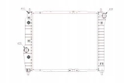 NRF NRF53638(iMOTO) Chevrolet aveo / kalos daewoo k engine cooler + driver's essential #37