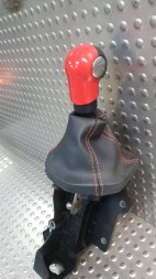 Ford OE 607169010 Lever shift knob bellows fiat 500 ford ka mk2 red piano 08-