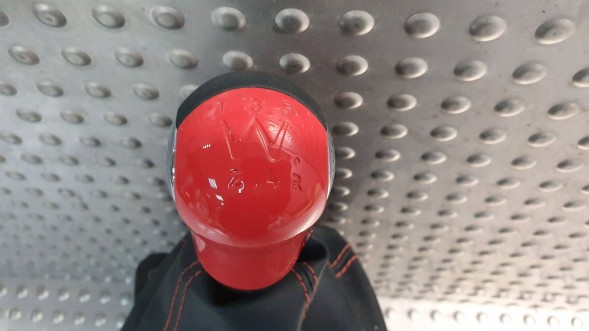 Ford OE 607169010 Lever shift knob bellows fiat 500 ford ka mk2 red piano 08-