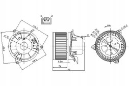 Nissens NIS87027/RS7 Nissens blower fan nis, 87027