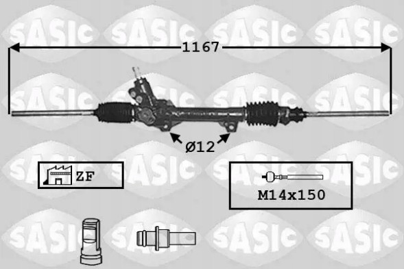 Sasic  Steering gear hydraulic milling machine