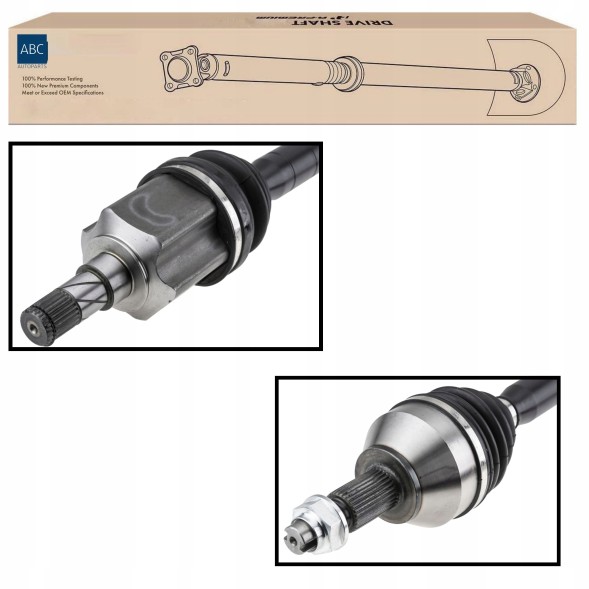 CHINA abc-07.02/3/26 Half axle left alpha romeo 159 (939) 1.9 jtdm 1.8 mpi spider (939_) 2.2 jts