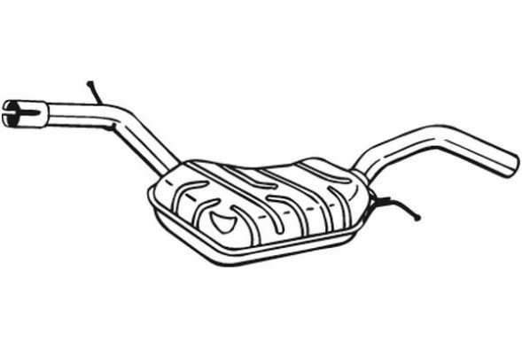Bosal  Middle silencer bos233-083 233-083