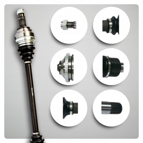 BRV  Rear axle left bmw 3 (e90 e91 e92 e93) 325 d 335 d 330 d xdrive xd manual