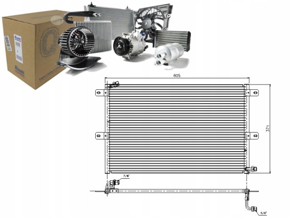 Nissens NIS94204(iMOTO) Air conditioning condenser seat cordoba cordoba vario + driver's essential #37