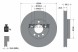 Textar  Brake disc front 92121205 textar vw multivan