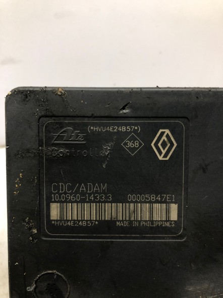 Renault OE 10.0960-1433.3 8200159837-E  Elektronika-Chrzaszcz Pump controller abs 10.0960-1433.3 8200159837-e