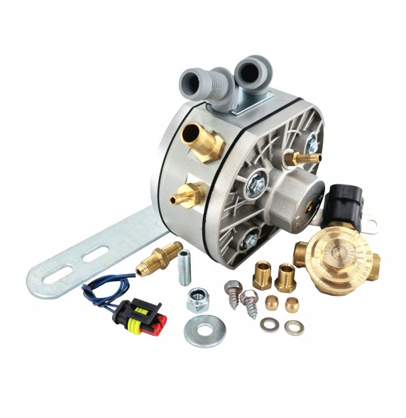 KME KME RED. SILVER + ZG OMB Kme silver s6 218hp 160kw lpg reducer with omb solenoid valve