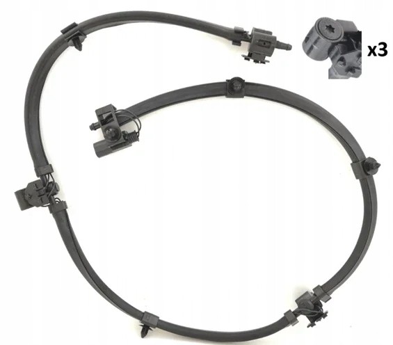 Polcar  Window washer nozzle with hose bmw x6 f16 01.14-12.19 61667292659